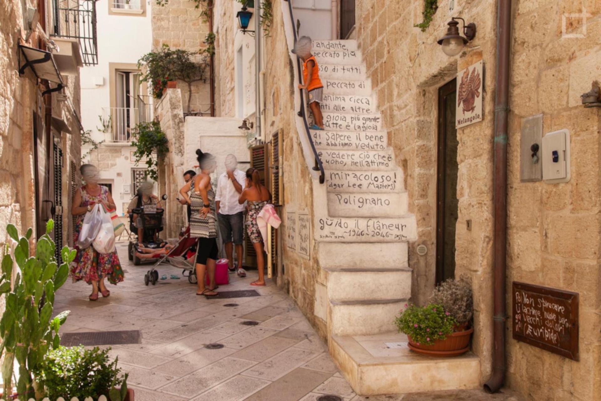 A Mare Appartamento, Via Porto 69 Polignano a Mare Exterior photo